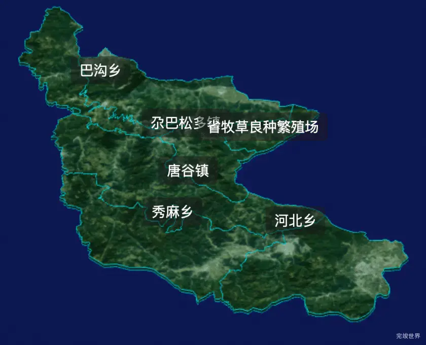 threejs海南藏族自治州同德县geoJson地图3d地图css2d标签