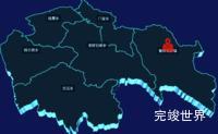 echarts果洛藏族自治州久治县geoJson地图3d地图自定义图标实例代码