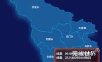 echarts海西蒙古族藏族自治州天峻县geoJson地图根据经纬度显示自定义html弹窗演示实例
