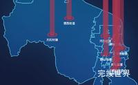 echarts柳州市柳南区geoJson地图添加柱状图效果