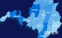 echarts柳州市三江侗族自治县geoJson地图 tooltip轮播演示实例