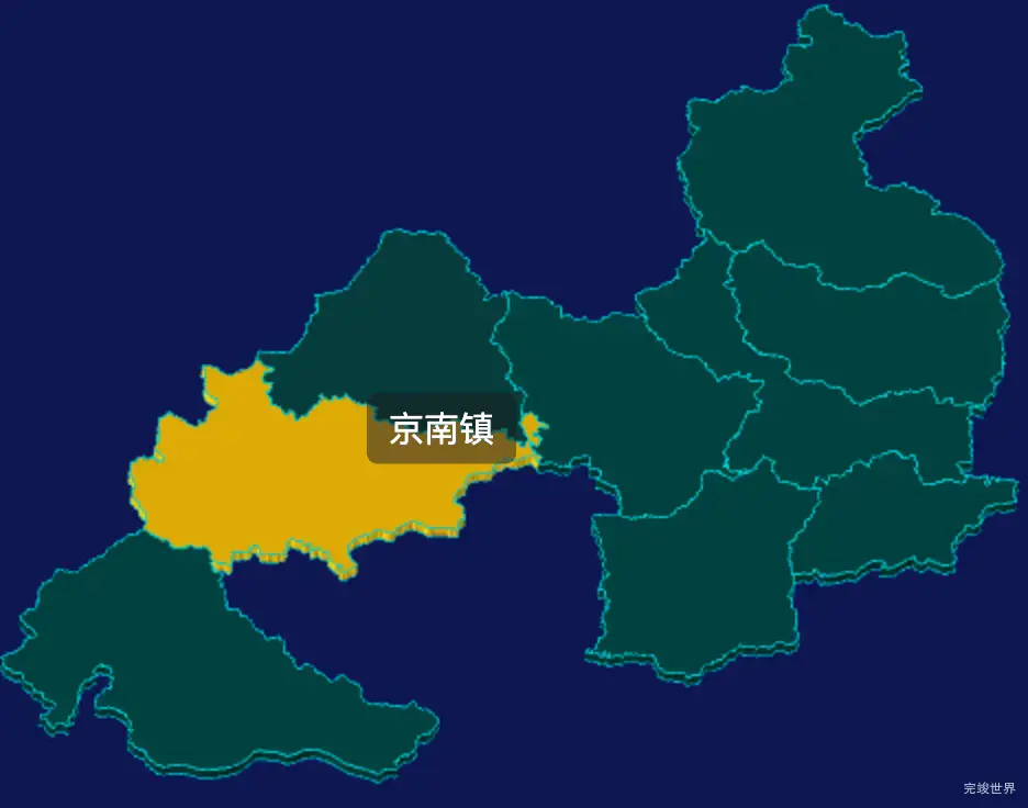 threejs梧州市苍梧县geoJson地图3d地图指定区域闪烁