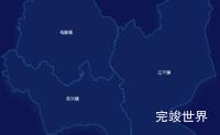 echarts防城港市东兴市geoJson地图点击弹出自定义弹窗实例