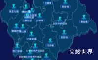 echarts钦州市钦南区geoJson地图点击跳转到指定页面演示实例