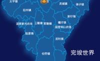 echarts钦州市灵山县geoJson地图根据经纬度显示自定义html弹窗实例代码