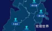 echarts贵港市港南区geoJson地图点击跳转到指定页面实例代码