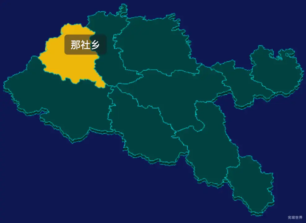 threejs河池市巴马瑶族自治县geoJson地图3d地图