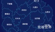 echarts河池市都安瑶族自治县geoJson地图地图下钻展示实例